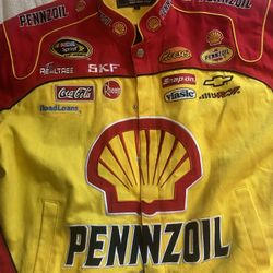 Chase Driver Line Shell Kevin Harvick Pennzoil NASCAR Jacket Reese Coke Vintage