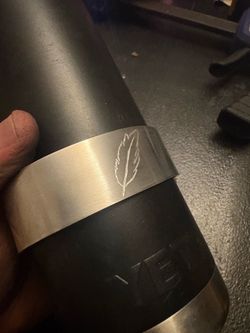 Custom copper and aluminum cuffs