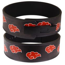 Akatsuki Anime Cloud Power Lever Lifting Gym Belt Heavy Duty Weightlifting Belt