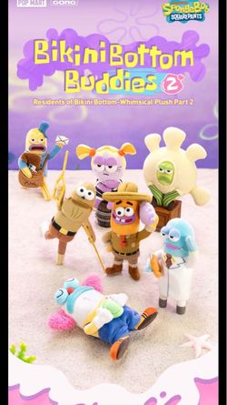 Pop Mart SpongeBob residents of bikini bottom