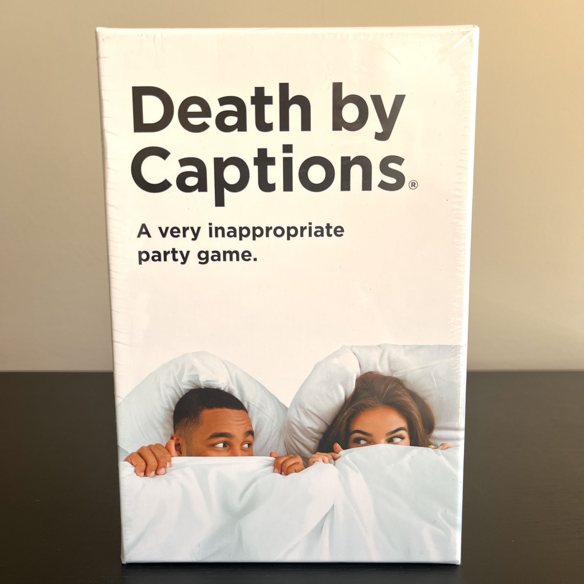 Death By Captions Inappropriate Party Card Game Visual Verbal 2021
