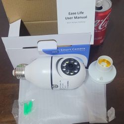 Light Bulb Security Camera - NEW
