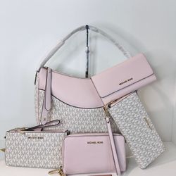 Michael Kors Purse And Wallet Set