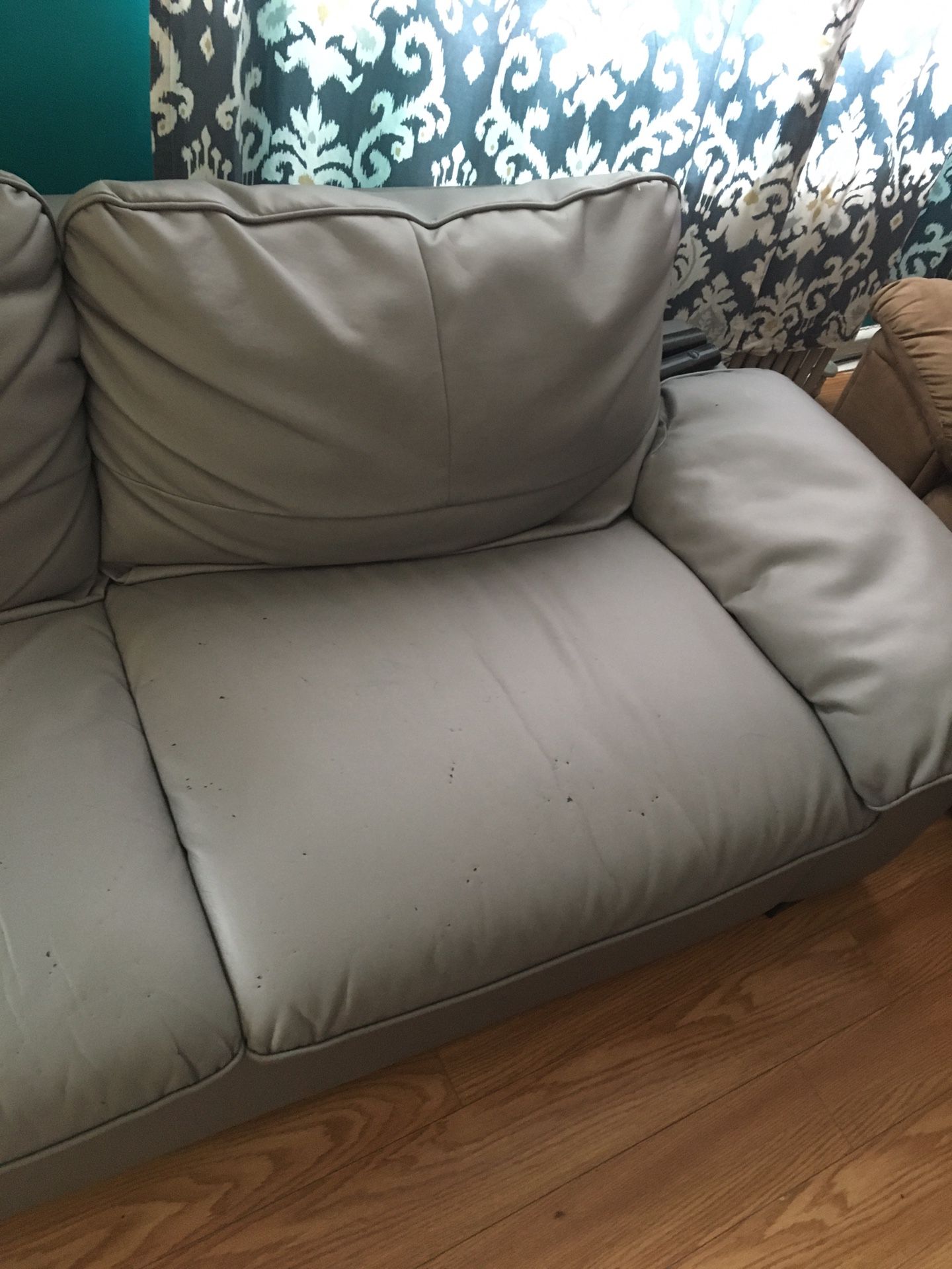 Kivik ikea leather sofa