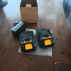 2x 20v Makita compatible batteries good for drills and other tools 