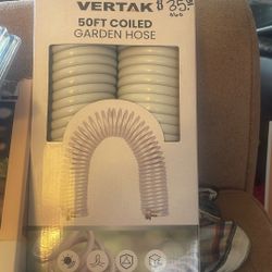 Verbal 50 FT Coiled  Garden hose