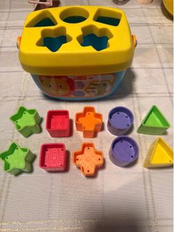 Fisher-Price Baby's First Blocks used like new condition