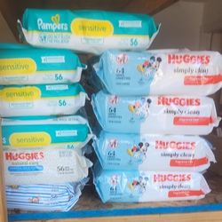 Huggies Baby Wipes ( 4 for $10)