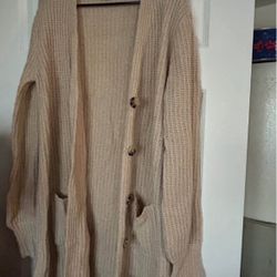 Beige Sweater $9