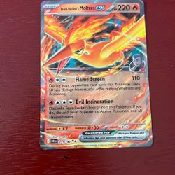 Team Rocket’s Moltres EX 031/182 Pokemon Card