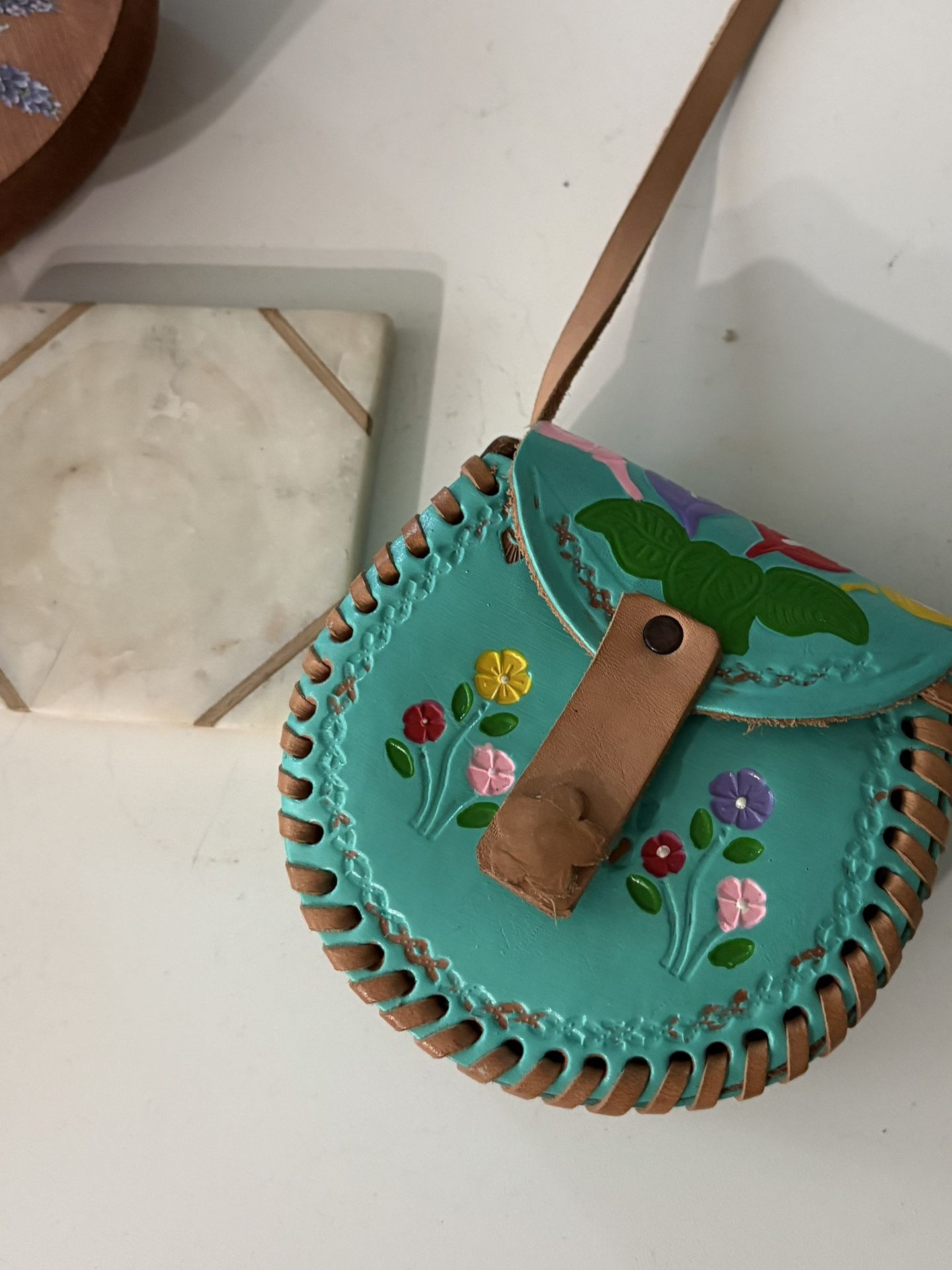 Mini Leather Cabo Purse