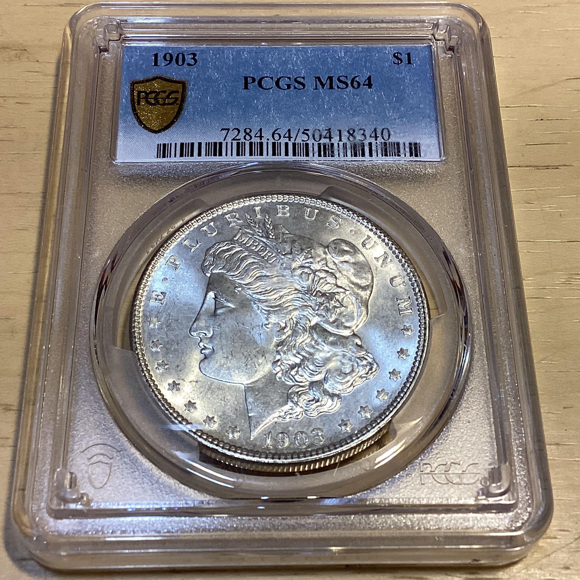 PCGS Graded 1903 P Morgan Silver Dollar