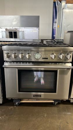 THERMADOR DUAL FUEL 36”RANGE STOVE