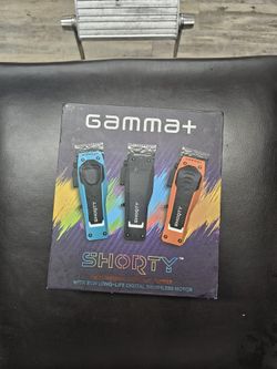 GAMMA+ Shorty Professional Cordless Hair Clipper GP605M 110-220 Volts w/MGS Comb