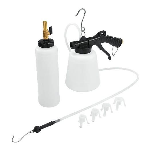Harbor Freight PITTSBURGH Pneumatic Brake Fluid Bleeder with Auto-Refill Kit SKU 92924, 61912
