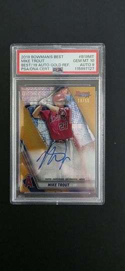 2019 Bowman's Best Mike Trout Auto