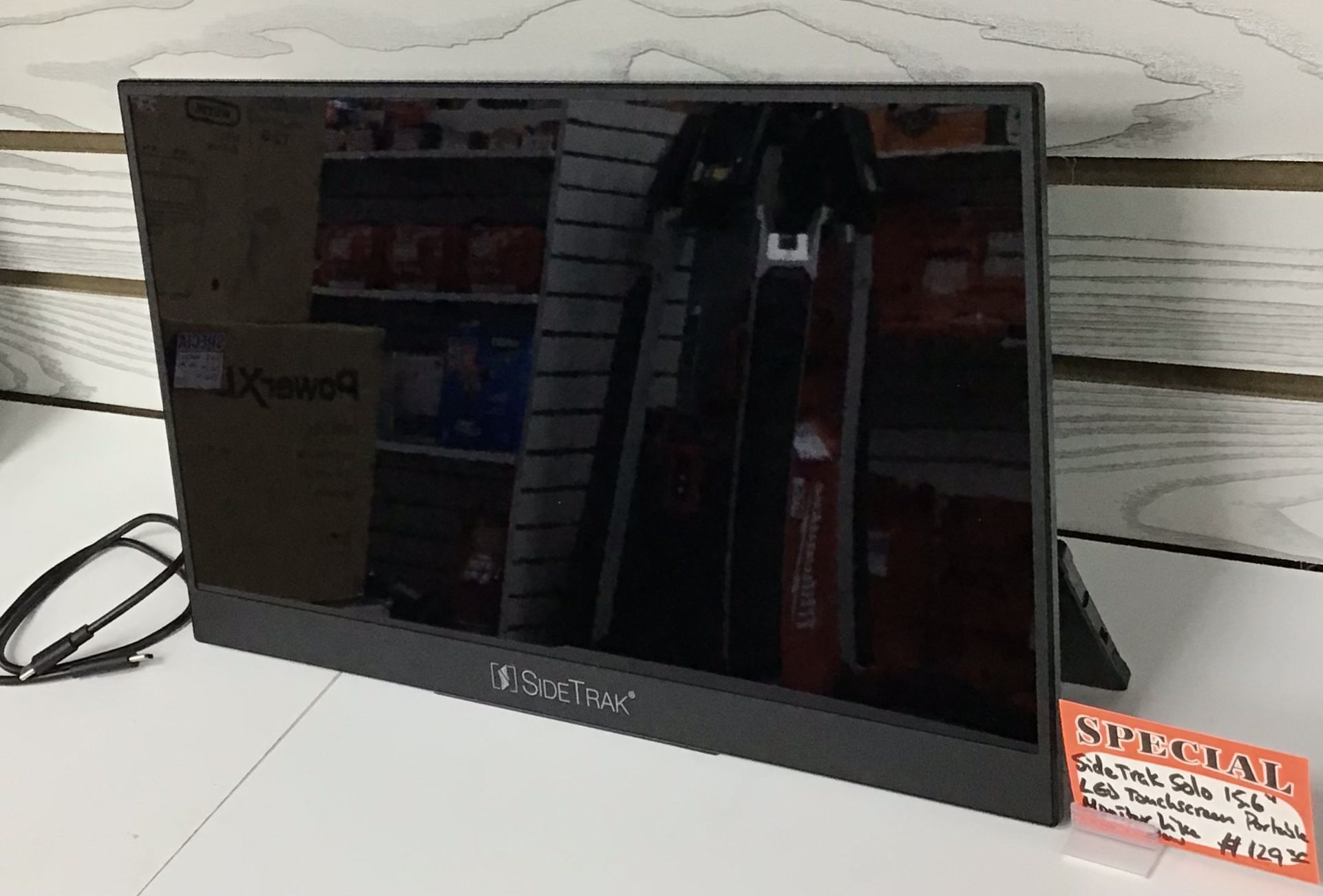 SideTrak Solo 15.6” LED Touchscreen Portable Monitor Like New