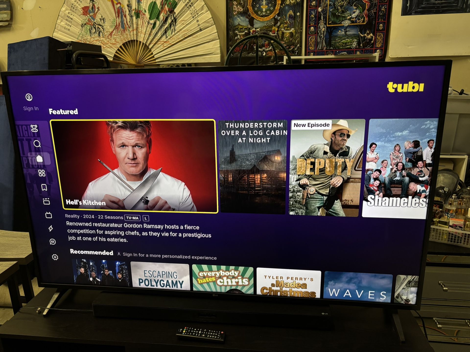 LG UN73 Series 65” Alexa Built-in, 4K UHD IPS Smart TV, With Soundbar And Subwoofer