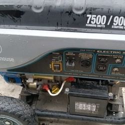 Westinghouse  7500wt Generator 