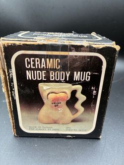 Antique Nude Body Mug
