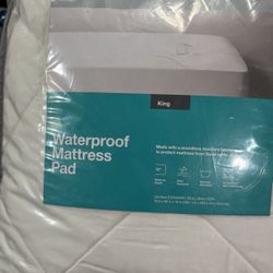 Waterproof Mattress Pad King Size
