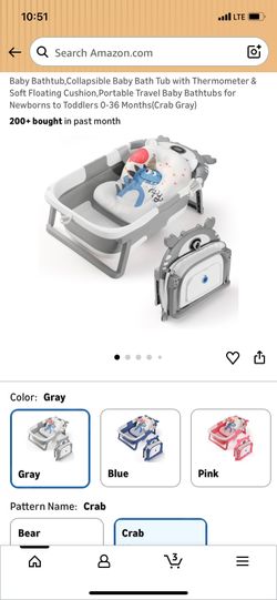 Foldable Portable Baby Bath Tub $27 New