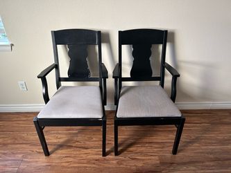 Dining chairs - black
