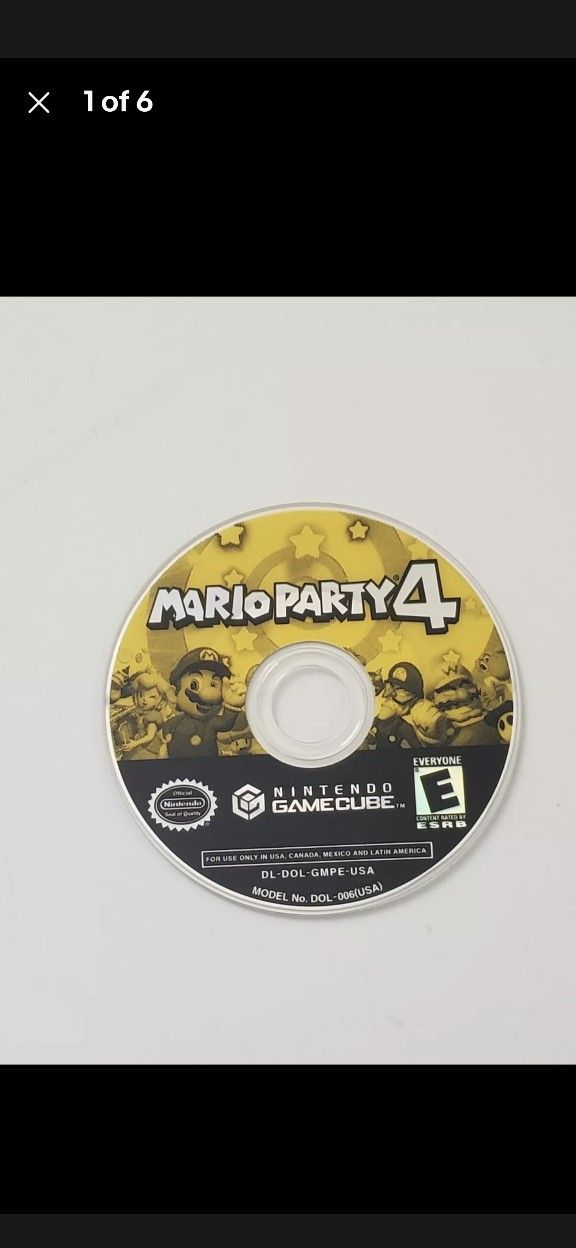 Mario Party 4 GameCube 