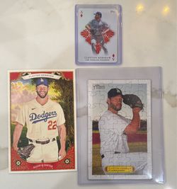 Topps All Aces Clayton Kershaw Plus- A&G Boxloaders  Kershaw & Puzzle Kershaw (3