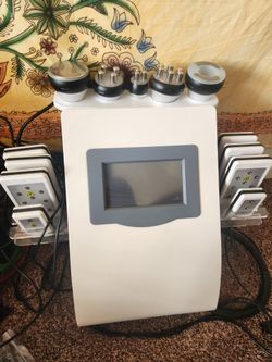 Body Contouring - Cavitation Machine with vaccum butt lifting machine + suction cups