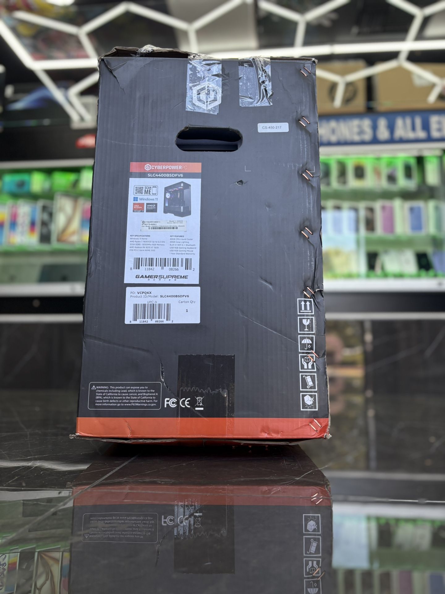 CyberPower Gaming PC INSANE SPECS - 32GB RAM-2TB SSD AMD Ryzen 7 7800X3D(ALL SPECSBELOW) (Take It Home In Payments/ llévalo a casa en pagos)