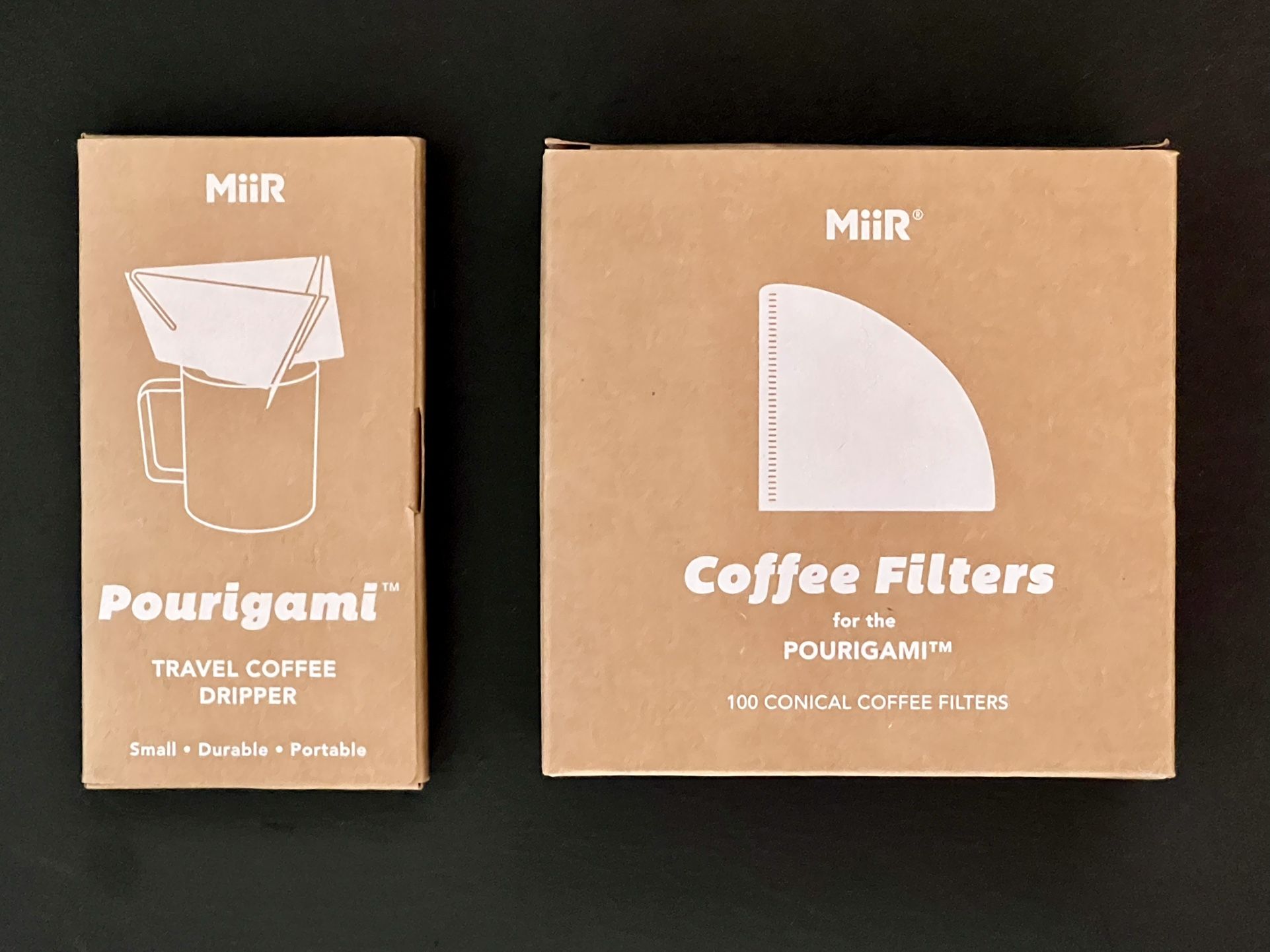 NEW Pourigami and coffee filters