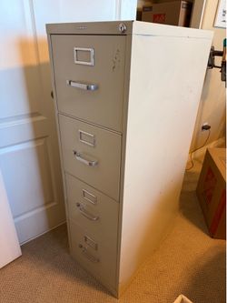 Free 4 drawer metal file cabinet