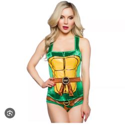 Sexy Halloween Costume Ninja Turtle Corset