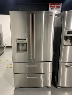 LG 4-Door Stainless Steel Refrigerator
