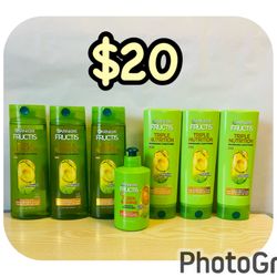 Garnier Fructis Bundle,$20 for all/$20 por todo!