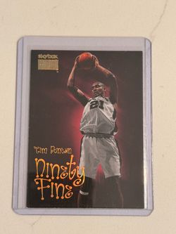 Tim Duncan 1999 SkyBox Insert #206