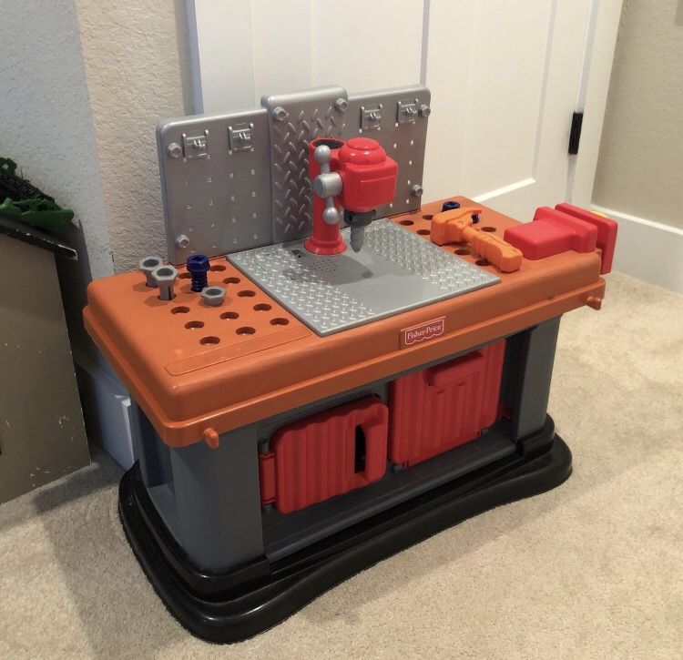 Fisher Price Workbench And Tools 