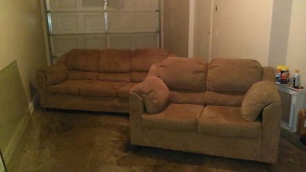 Brand New Microfiber Couch & Love Seat