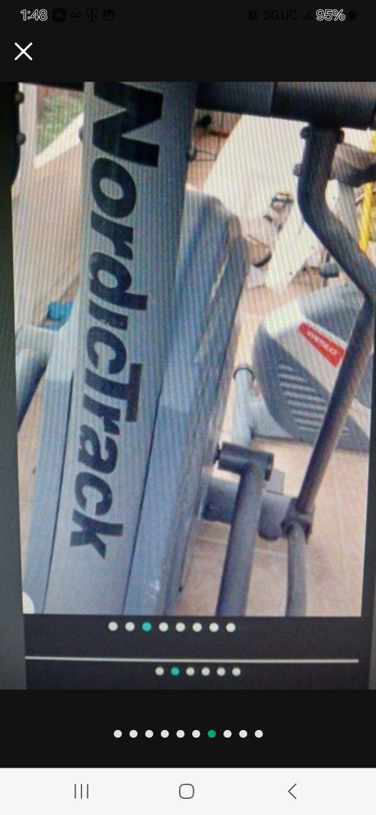 Nordictrack Elliptical Exercise Machine Airlide Elite 1300