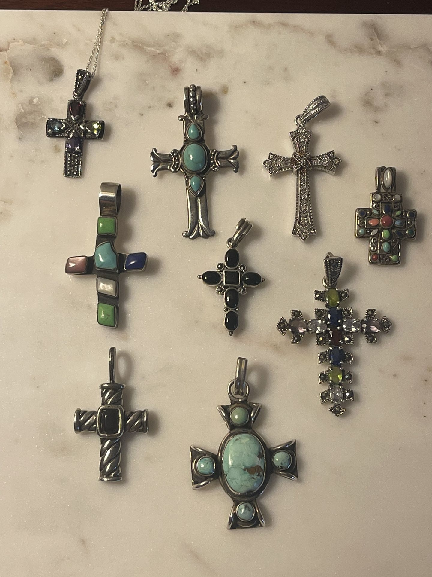Vintage Cross Pendants (prices Listed)