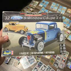 32 Ford Five Window Coupe 2’n1 model car