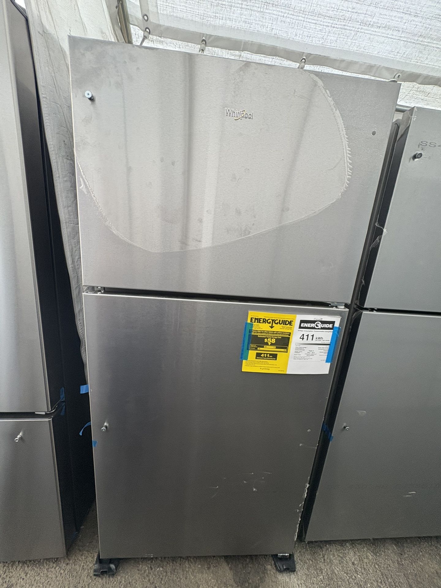 Whirlpool Top Freezer Refrigerator