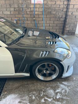 350z Carbon Fiber Vented Fenders Nissan Z33 03+ Body Fly 1 Seibon VIS