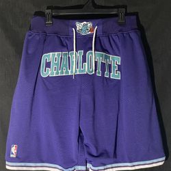 Vintage NBA Charlotte Hornets Shorts