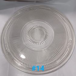 Vintage Jeanette Glass Plate