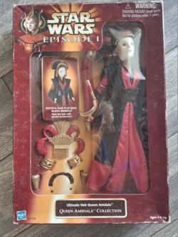 Queen Amidala Star Wars Episode 1 Ultimate Hair Queen  New