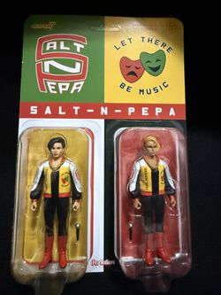 SUPER7 SALT N PEPA LET THERE BE MUSIC Reaction Figure hip hop