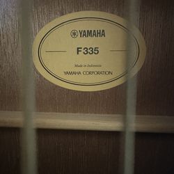 Yamaha acoustic guitar