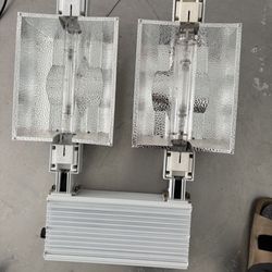 12 Nanolux 600W Double-Ended Grow Lights – Digital Ballast Included